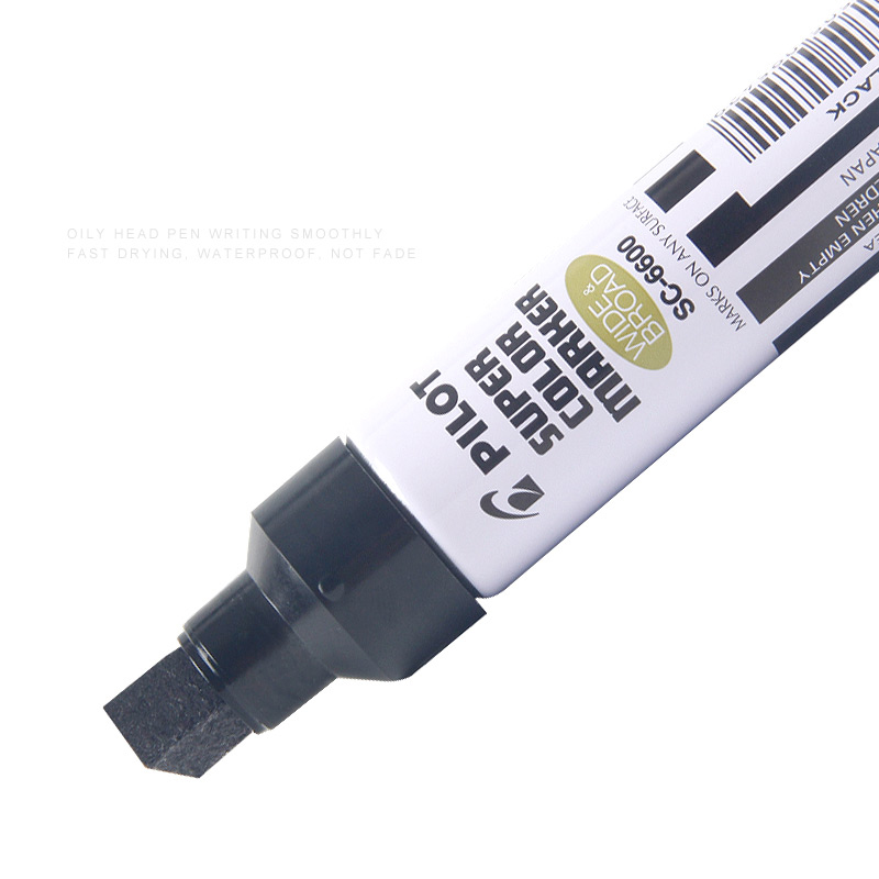 Pluma de punta de tanque de combustible, marcador de punta gruesa de gran capacidad, punta de tanque de combustible, industria de logística, 1 SC-6600