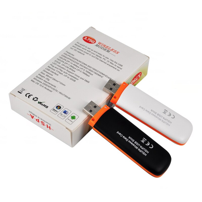 Commercio all&#39;ingrosso: HSDPA WCDMA 3G USB MODEM sbloccato 3G MODEM 7.2Mbps con la voce