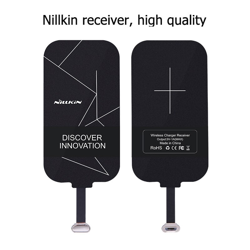 Qi Wireless Charging for Huawei Honor 10i Qi Wireless Charger+Micro USB Receiver Nillkin Adapter Connector TPU Case 10i