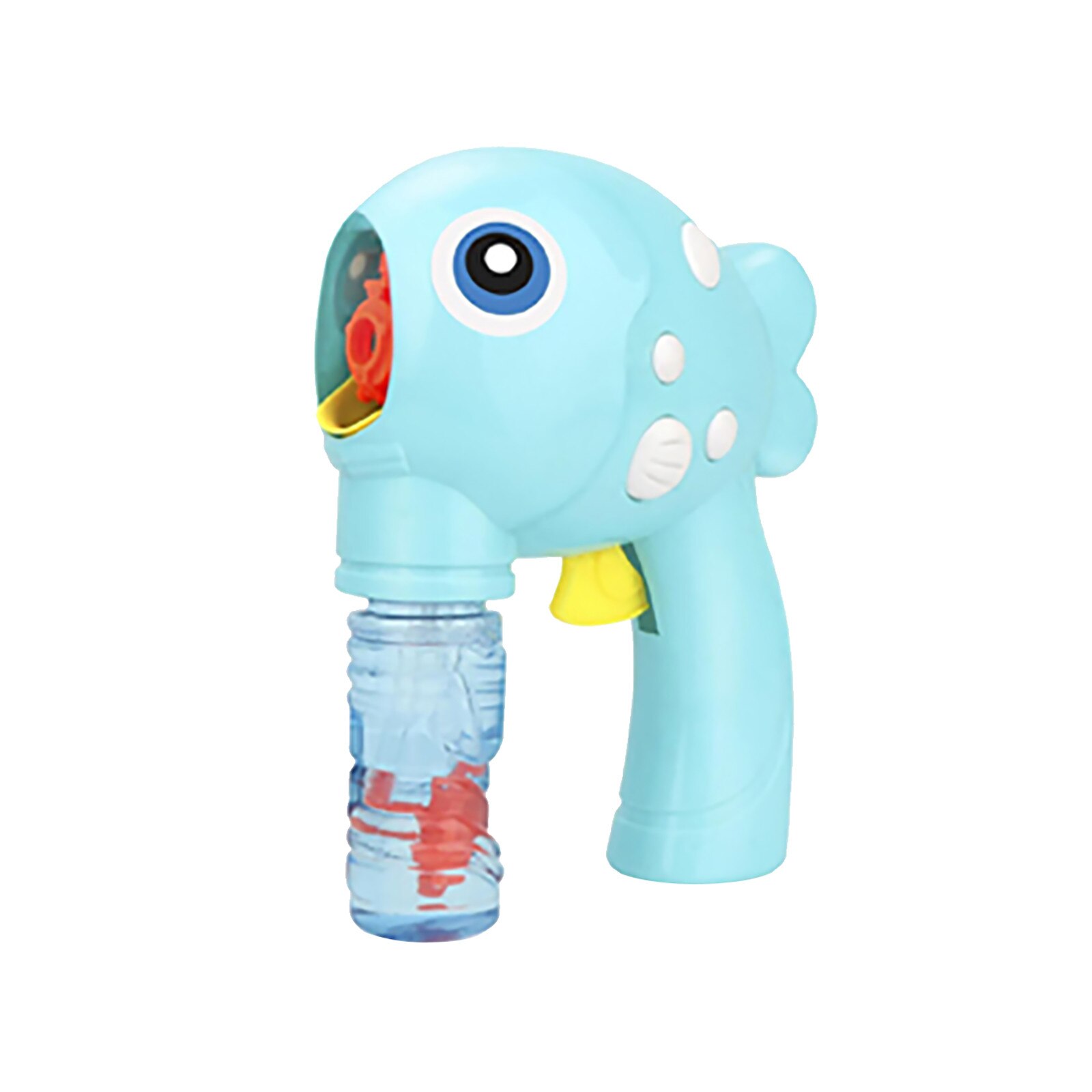 Zomer Cartoon Vis Zeepbellen Machines Inertiële Handleiding Bubble Blazen Machine 100Ml Funny Kids Jongens Meisjes Outdoor Speelgoed: Blue