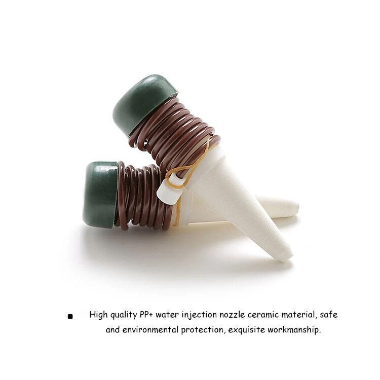 2Pcs Automatic Watering Plant Flower Indoor Automatic Drip Irrigation System Family Drinking Water Bottle Drip Irrigation