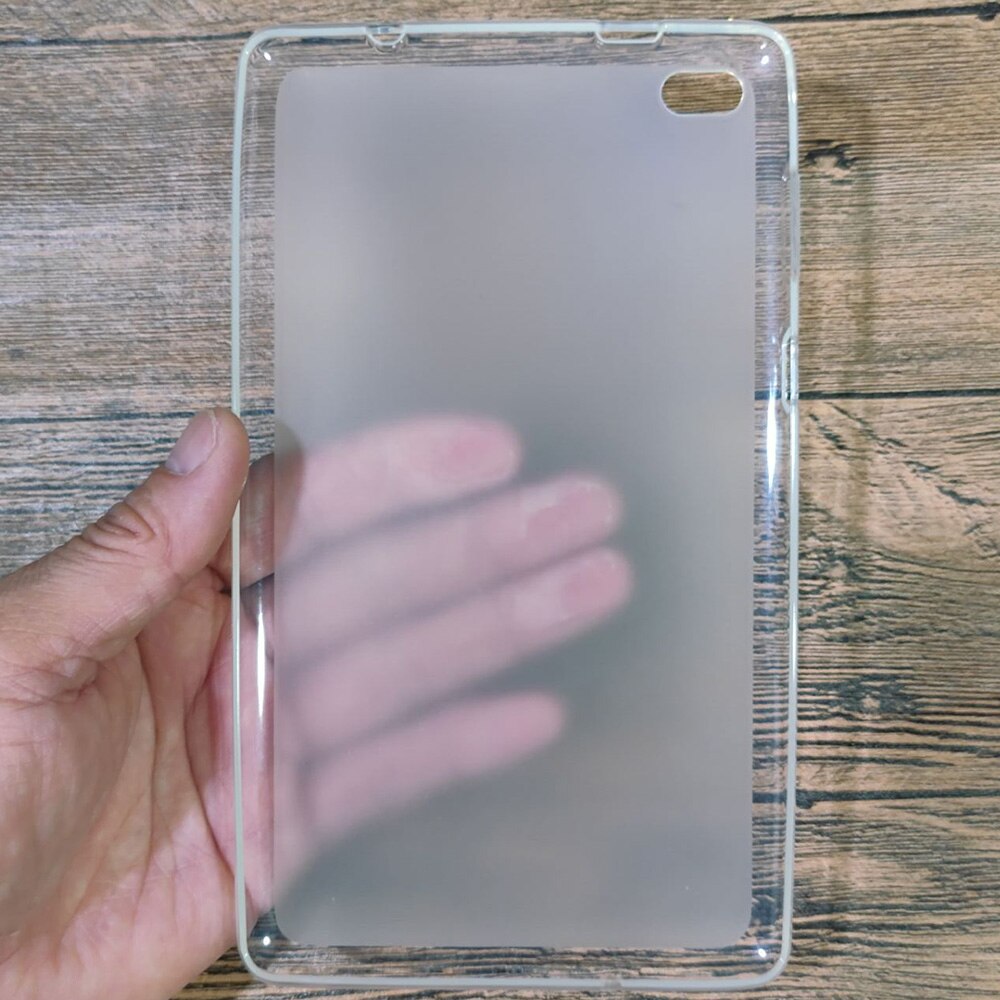 Dla 7 &#39;&#39;Lenovo Tab E7 Model TB-7104F TB-7104N TB-7104I TB-7104 miękka TPU Case przezroczysta, odporna na wstrząsy pokrywa powrót powłoka ochronna