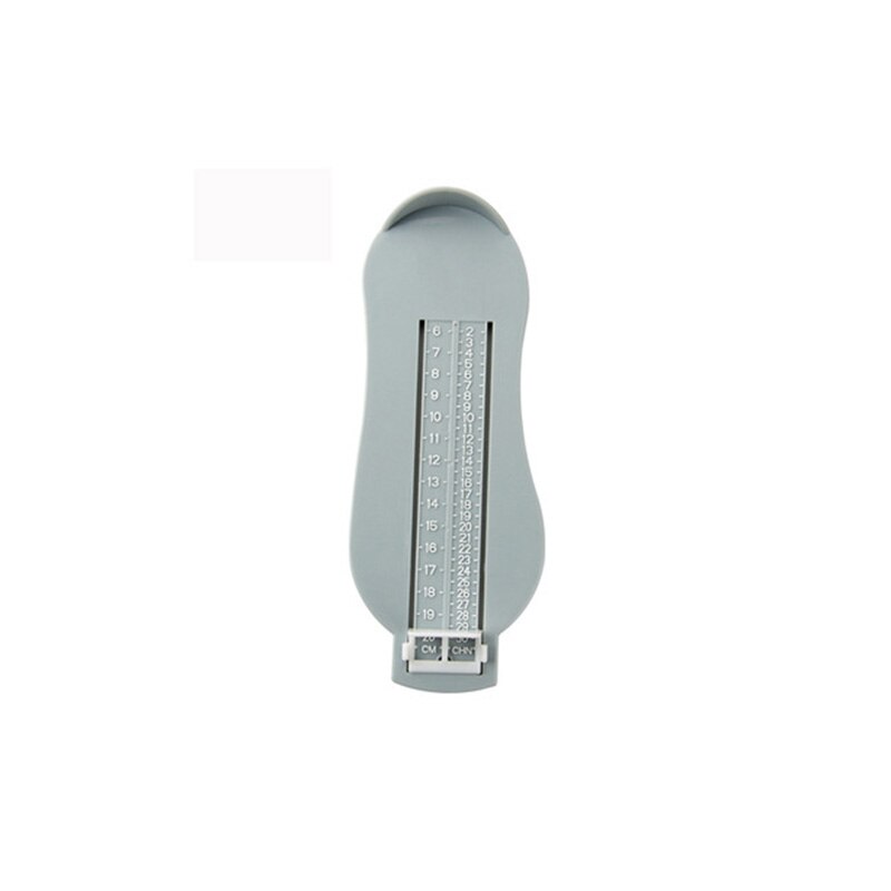 Baby fod lineal måleapparat plastik 3 farver baby spædbarn fod lineal børn fodlængde lommeregner spædbarn sko fittings: Bule