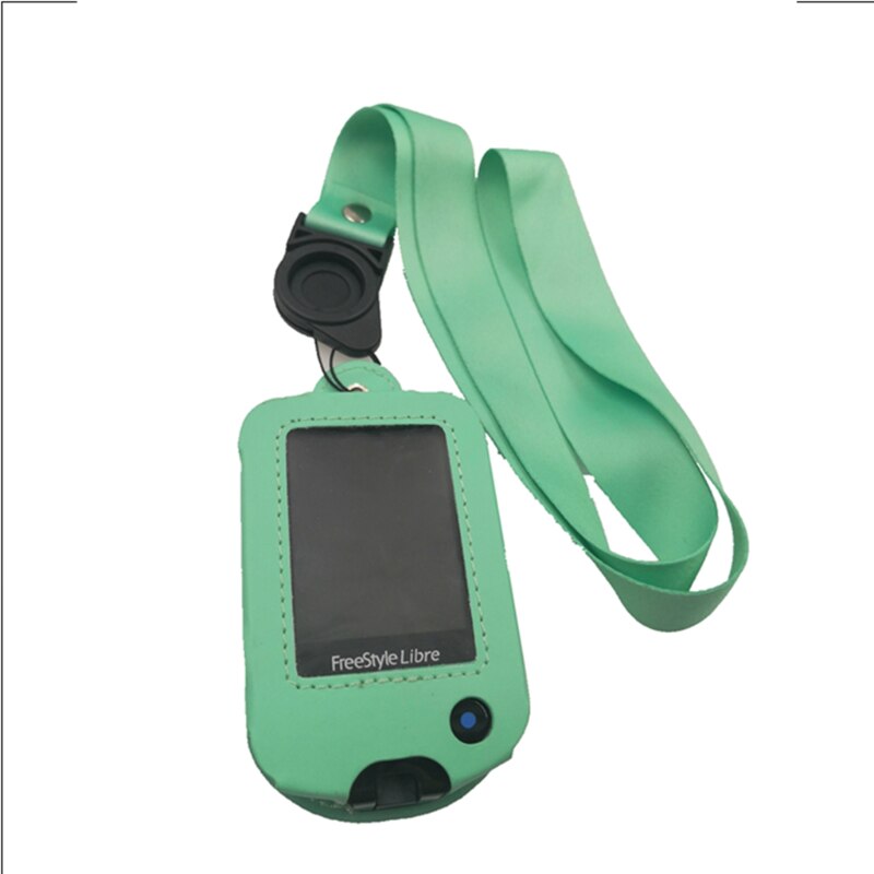 Coque en Silicone Premium pour Freestyle Libre/Freestyle Libre 2, avec film de protection d&#39;écran trempé: GRAY