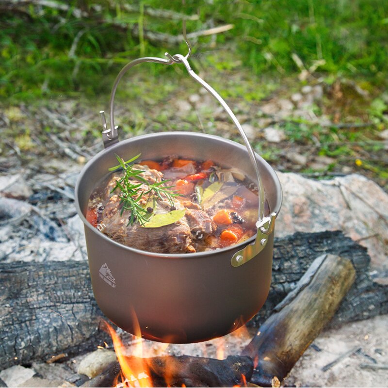 Aluminum Set Camping Travel Equipment Tableware Cookware Outdoor Hiking Camping Cooking Kuchenka Turystyczna Camping Supplies