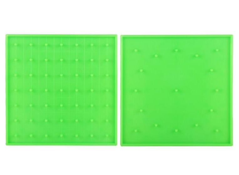 Plast spikplatta primär matematik spikbräda verktyg geometri demo barn pedagogisk leksak undervisningsinstrument pussel leksak gyh