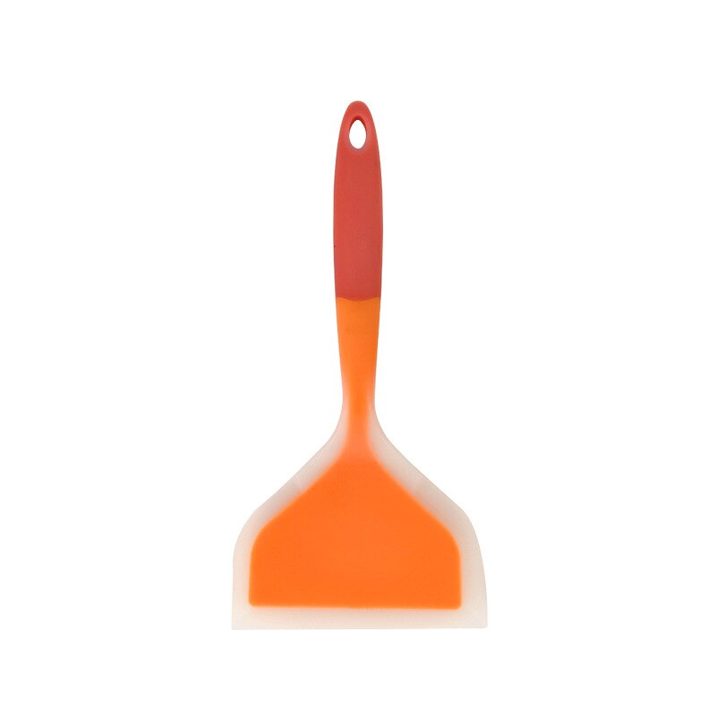 Kitchen Ware Wide Pizza Silicone Cooking Tools Non-stick Spatula Cooking Utensils Spatula Beef Meat Egg Kitchen Scraper Shovel: Type 7