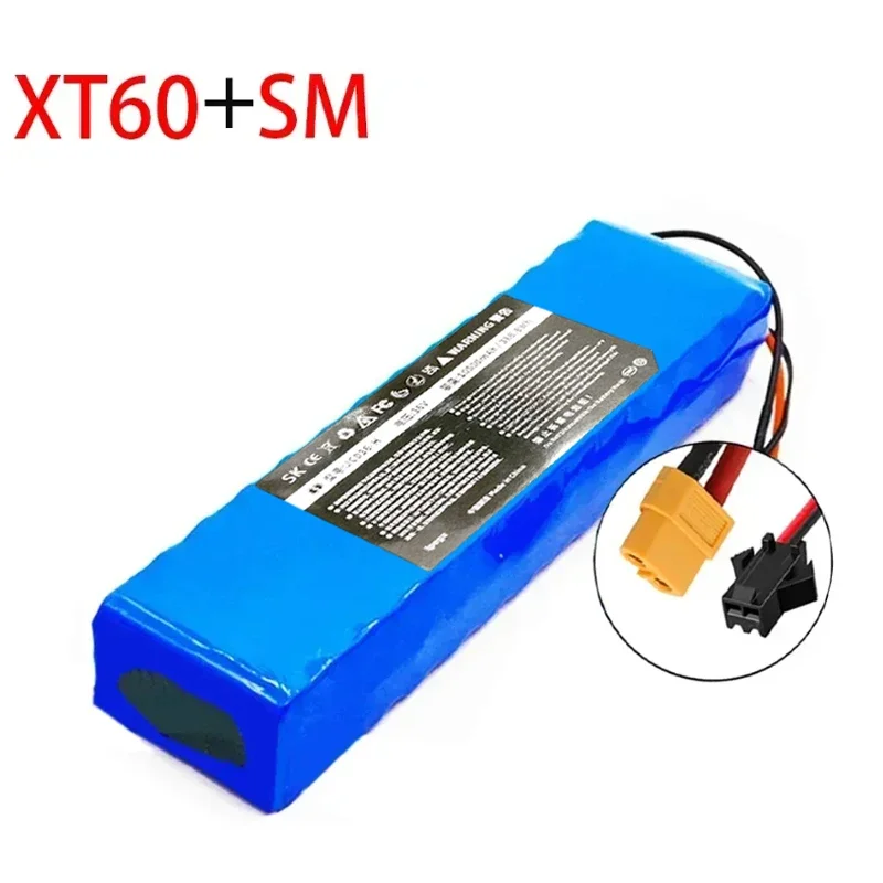 18650 36 V/42 V 10s2p 10500 mAh Elektroroller Power Lithiumbatterie Elektro-Skateboard BMS Roller Balance Auto: Beige