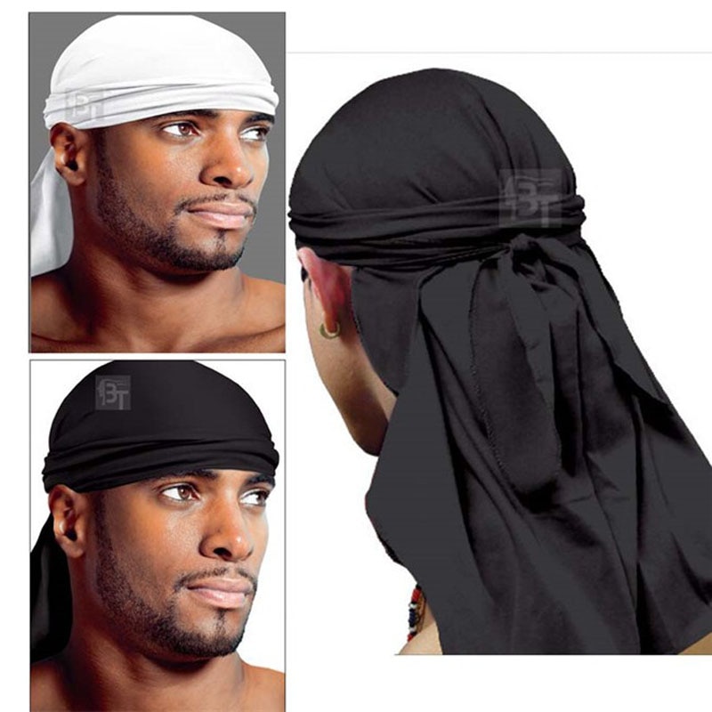 Gorro de motorista Bandanna Doo Rag, tejido , licra, novedad