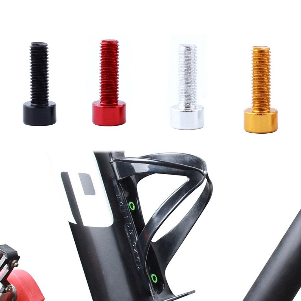 10pcs Water Bottle Holder Screw Bicycle Bottle Bolt Aluminum Alloy Hex Socket Screws Cycling Accessories Bike Repair Tool