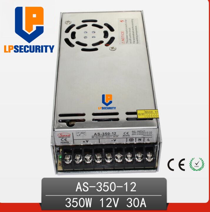 LPSECURITY 350 W 12 V 30A Single Output stroomvoorziening