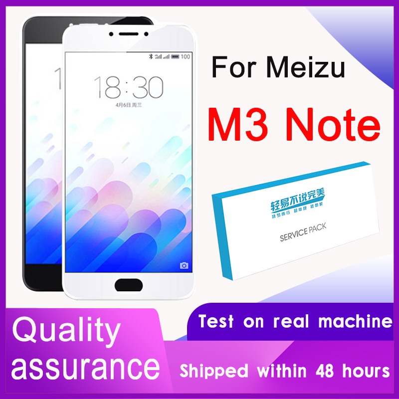 100% Tested 5.5&#39;&#39; For Meizu M3 Note L681 L681H M681h LCD Display Touch Screen Digitizer Assembly For Meizu M3 Note Replacement