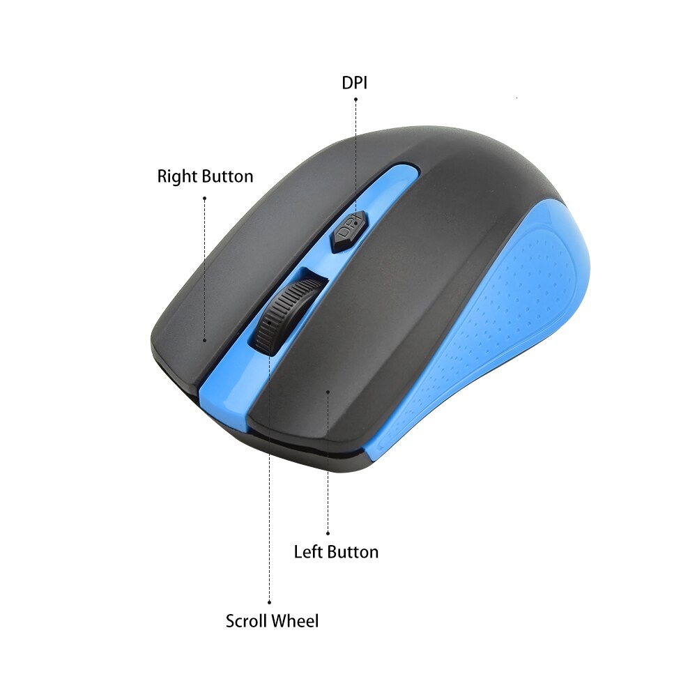 CHYI Wireless Mini Computer Mouse 2.4Ghz Usb Optical Ergonomic Arc PC Mause Cordless Portable Small 3d Mice For Laptop Notebook