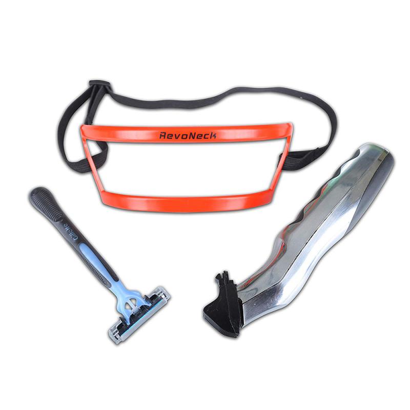 Rode Nek Vorm Trim Heerser Mannen Baard Vormgeven Template Tool Nek Vorm Hals Trimmen Heerser Haar Styling gereedschap