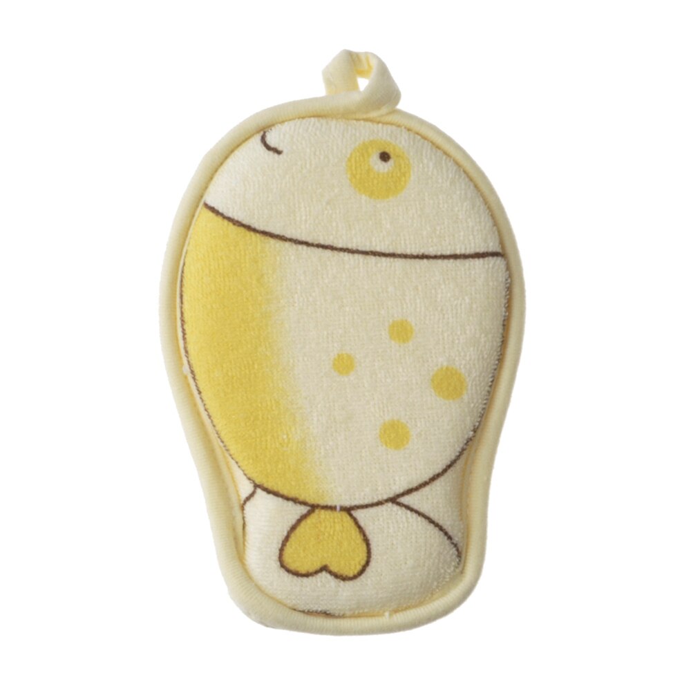 Baby Bad Spons Borstel Cartoon Scrub Scrubber Voor Douche Baden Spa Body Wash Zachte Handdoek: XYH