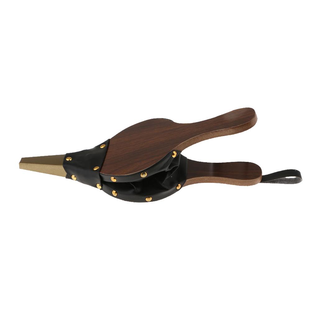 Wooden Mini Hand Wave Fireplace Blower Traditional Fire Lamp Camping Stove Chimney Fire Pit For Home DIY Fireplace Accessories