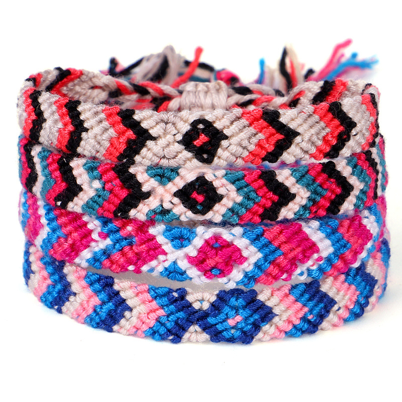 Boho Fish Shape Handcrafed Friendship Bracelet Girl Women Femme Call Me By Your Name Similar Cotton Surf Jewelry