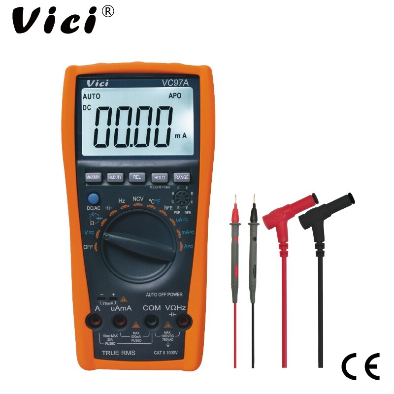 Vici Vc A Lcd Digitale Multimeter Auto Range Dmm Grandado