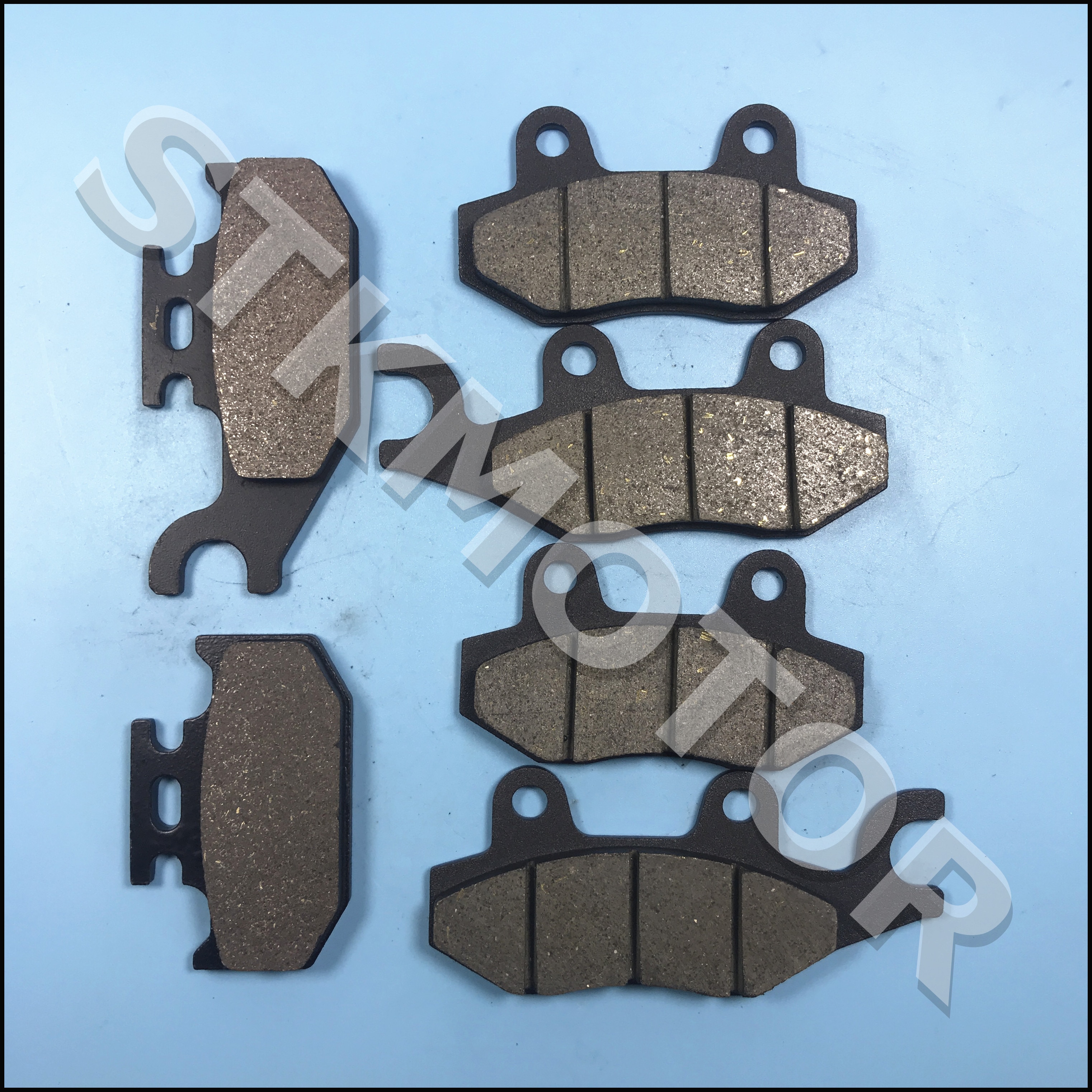 halb-metallisch Bremsbeläge Bausatz 2004 Für Yamaha Raubvogel 700 Nashorn 450 Nashorn 660 1S3-W0045-10-00 5B4-W0045-00-00