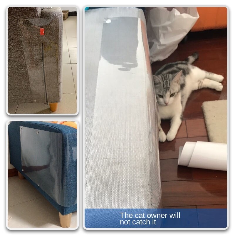 Anti Cat Scratch Sofa Protection Sticker Artifact Anti Cat Claw Scratch Sofa Stick Corner Door Cat Scratch Board Climb Cat Toy
