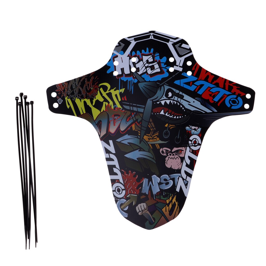 Mtb Spatbord Fiets Mountainbike Spatbord W/Banden Voor Voorvork Achterwiel