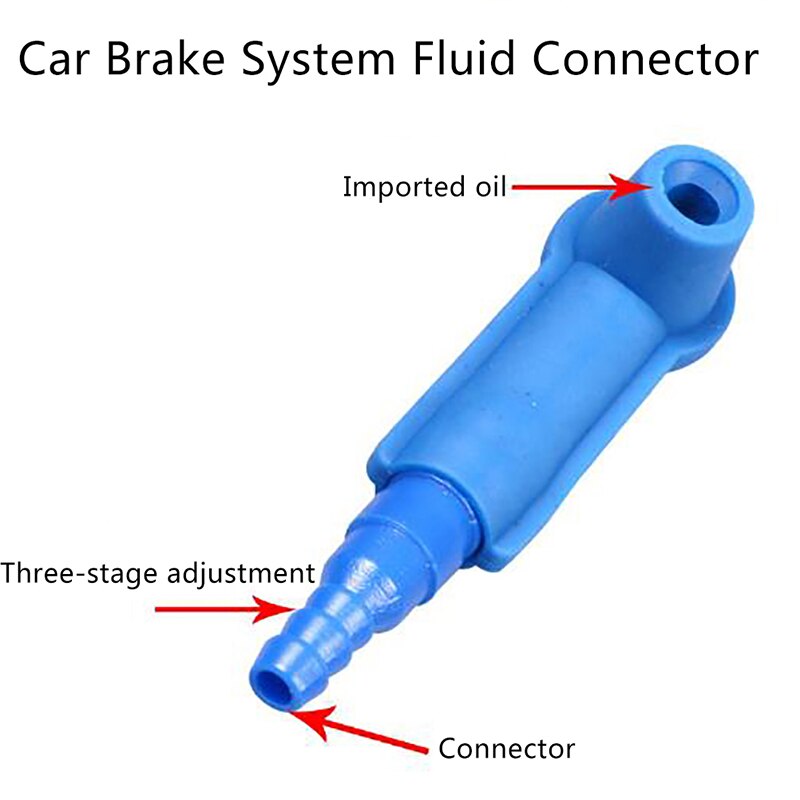 1Pcs Auto Remsysteem Vloeistof Connector Kit Olie Afgevoerd Quick Exchange Tool Olie Vullen Apparatuur Remvloeistof Vervanging Tool