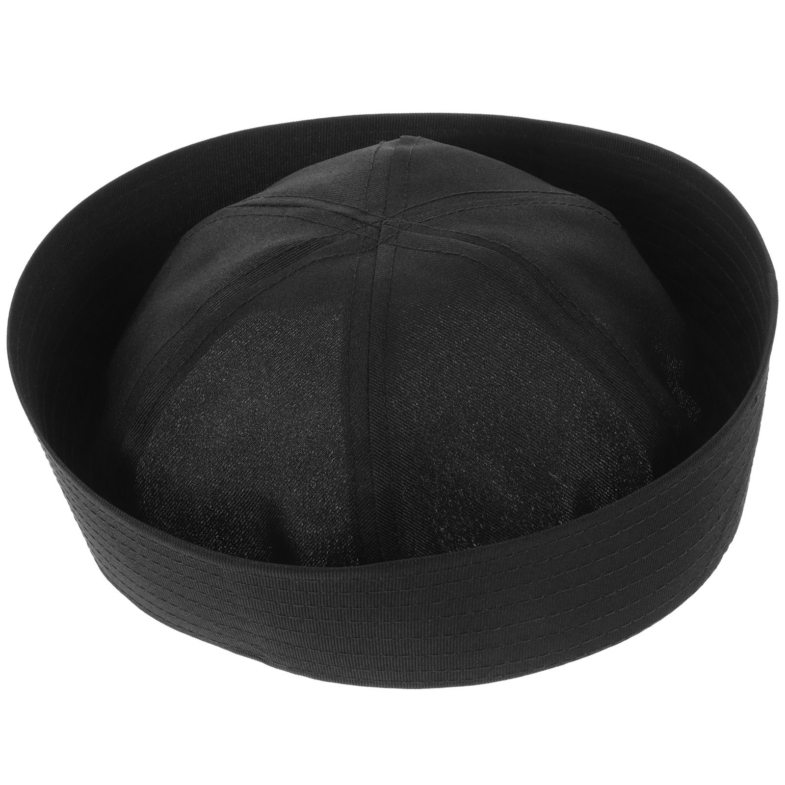 Chapeau de marin de Style marine pour spectacle sur scène, robe de soirée capitaine (noir), chapeaux pour femmes en Polyester