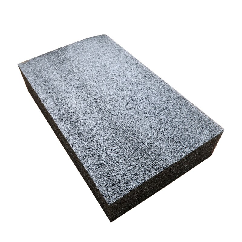 Tapis de coussin en mousse Dense, 10 pièces, épingle à aiguille carrée noire, Insertion de feutrage, outil de laine à coudre, bricolage, artisanat