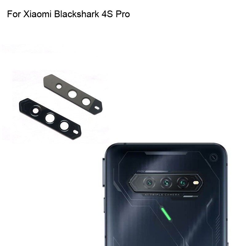 Voor Xiaomi Black Shark 4 S Pro Vervanging Back Rear Camera Lens Glas Xiao Mi Blackshark 4 S pro Test Goede Onderdelen