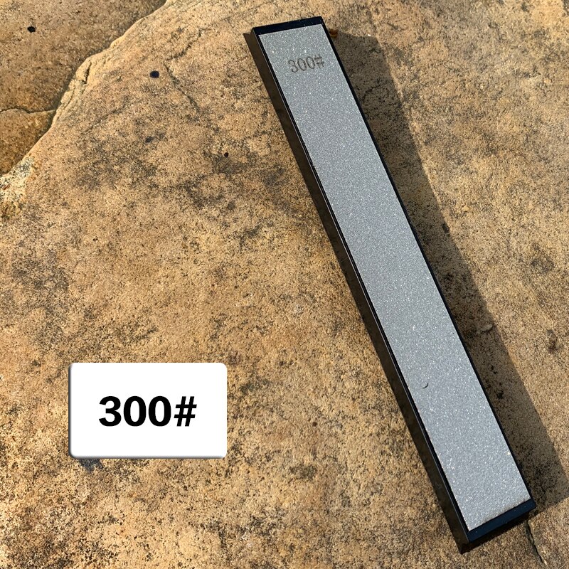 whetstone sharpener knife fixed angle knife sharpener diamond oil stone sharpening grinding Blade bars diamond sharpening stone: 300 GRIT