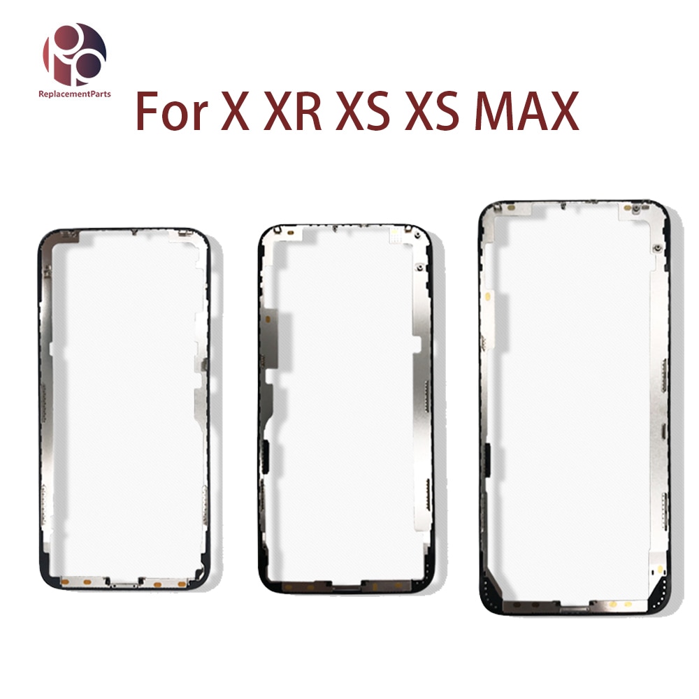 Front Screen Outer Glass Frame Bezel OCA For iPhone X / XS / XR / XS MAX XSM Screen Glass Replacement Repair Part