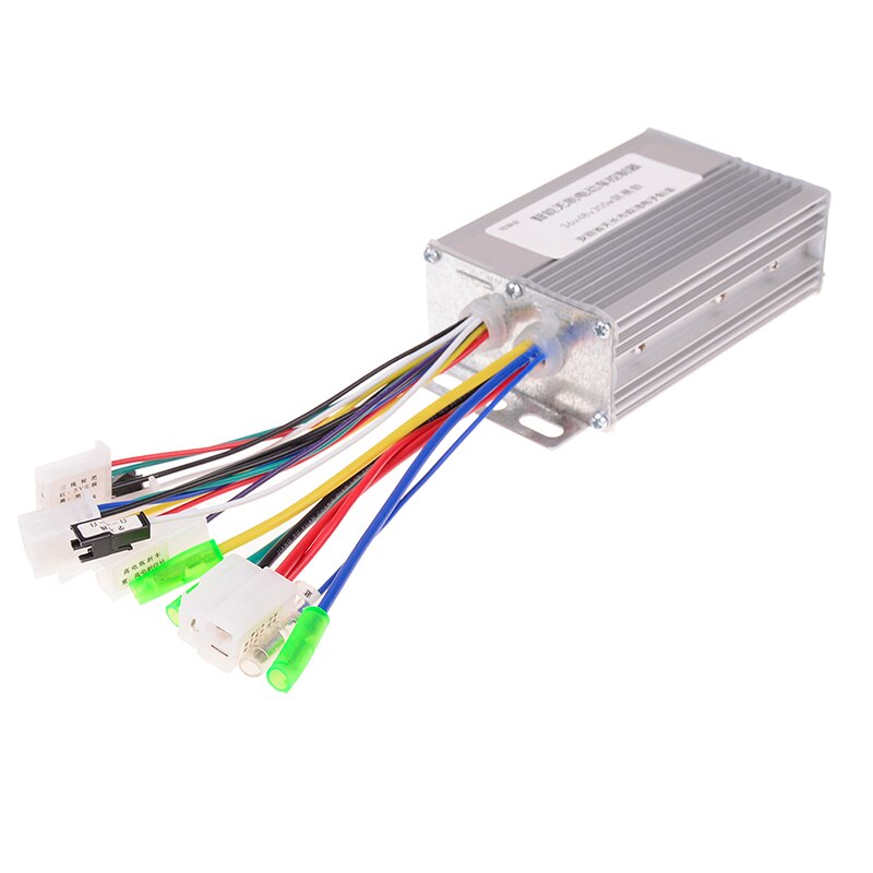 Accesorios para bicicleta eléctrica, controlador de Motor de CC sin escobillas de 350W, 36V/48V, para bicicleta eléctrica y Scooter, 1 unidad