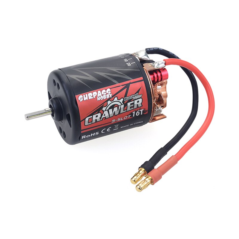 540 11T 13T 16T 20T Brushed Motor Waterproof 5-Slot for TRAXXAS Tamiya Redcat Kyosho WLtoys 1/10 RC Crawler Car: 16T