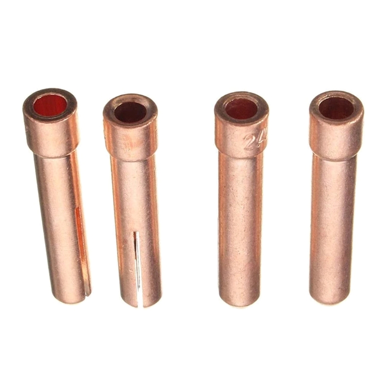 23Pcs TIG Welding Torch Stubby Gas Lens For WP17 WP18 WP26 TIG Back Cap Collet Bodies Spares Kit Pyrex Glass Cup