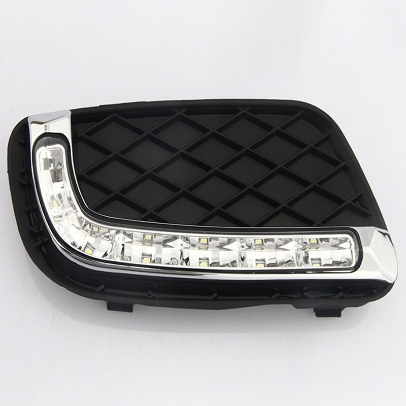 12V Led Car Drl Daytime Running Lights Daylight Signal Fog Lamp Driving Light For Mercedes Benz Smart Fortwo -