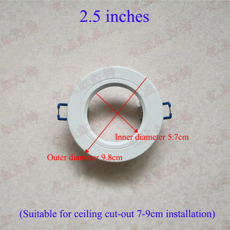 Led Downlight Spotlight Beugels Light Stand Adapters Lampenkap Ringen Gat Vergroten Witte Buitenste Frames Uitgesneden Remedial Cirkels hanglamp kappen lampenkappen lampenkapjes grote lampenkap lampenkap klein metalen