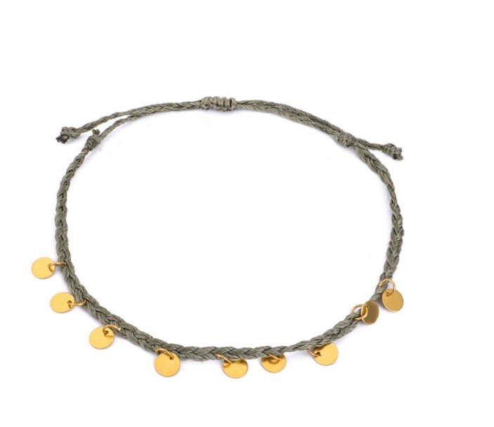 Enkelband Voor Vrouwen Charm Weave Rope Chain Armb... Grandado