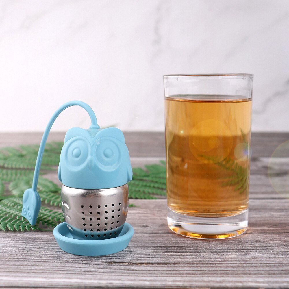6 Styles Portable Silicone Tea Infuser Umbrella Whale Ball Leaf Tea Filter Stainless Steel Herbal Spice Tea Maker Teaware