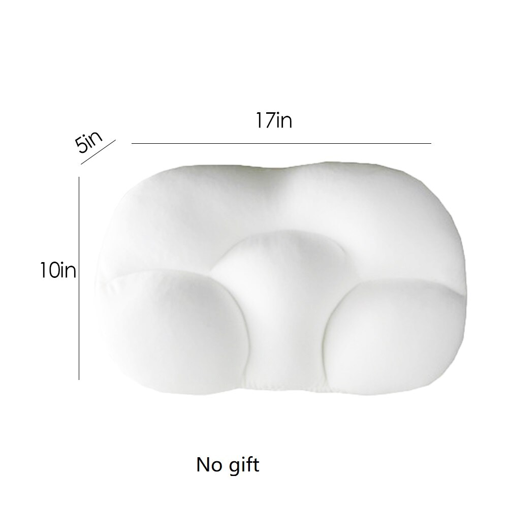 All-round Sleep Pillow Cloud Pillow Neck Support Pillow Butterfly Shaped Ergonomic Pillow Soft Orthopedic Neck Pillow: C