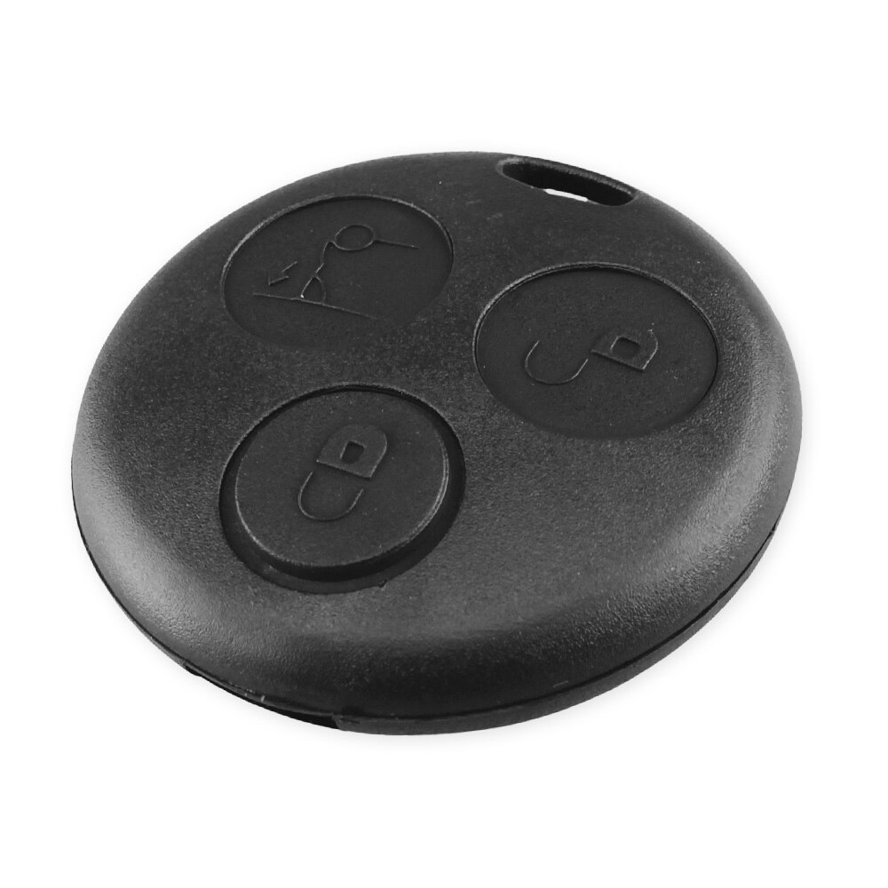 KEYYOU DIY For Benz SMART Fortwo For Mercedes Benz Replacement Remote Auto Car Key Case Fob Case 3 Buttons With Blade