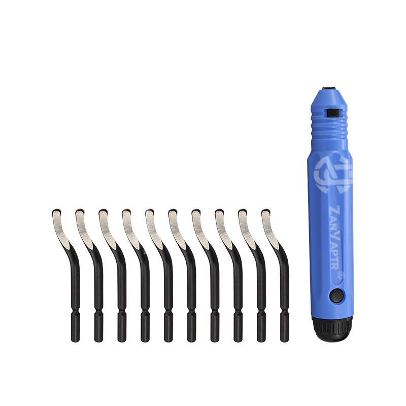 3D Model Grinding Tool Deburring Engraving Knife Kit Carving Tool DIY File Cutter Scraper Trimming Tool 3D Printer Parts: WHITE