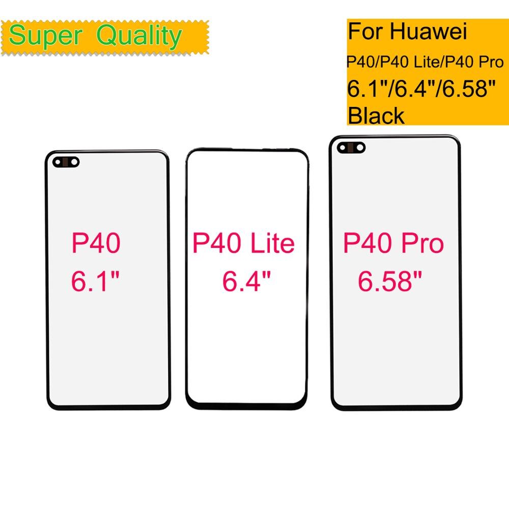 Voor Huawei P40 / P40 Lite / P40 Pro Touch Screen Panel Sensor Digitizer P40 Lite Pro Voor Glas Outer lcd Lens Vervanging