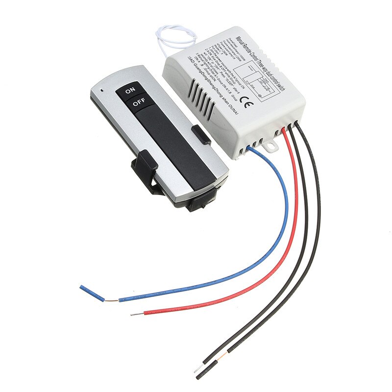1 2 3 Way 220 V Handleiding Digitale Intelligente Afstandsbediening Schakelaar LED Verlichting 220 V Draadloze Splitter Sub-controle