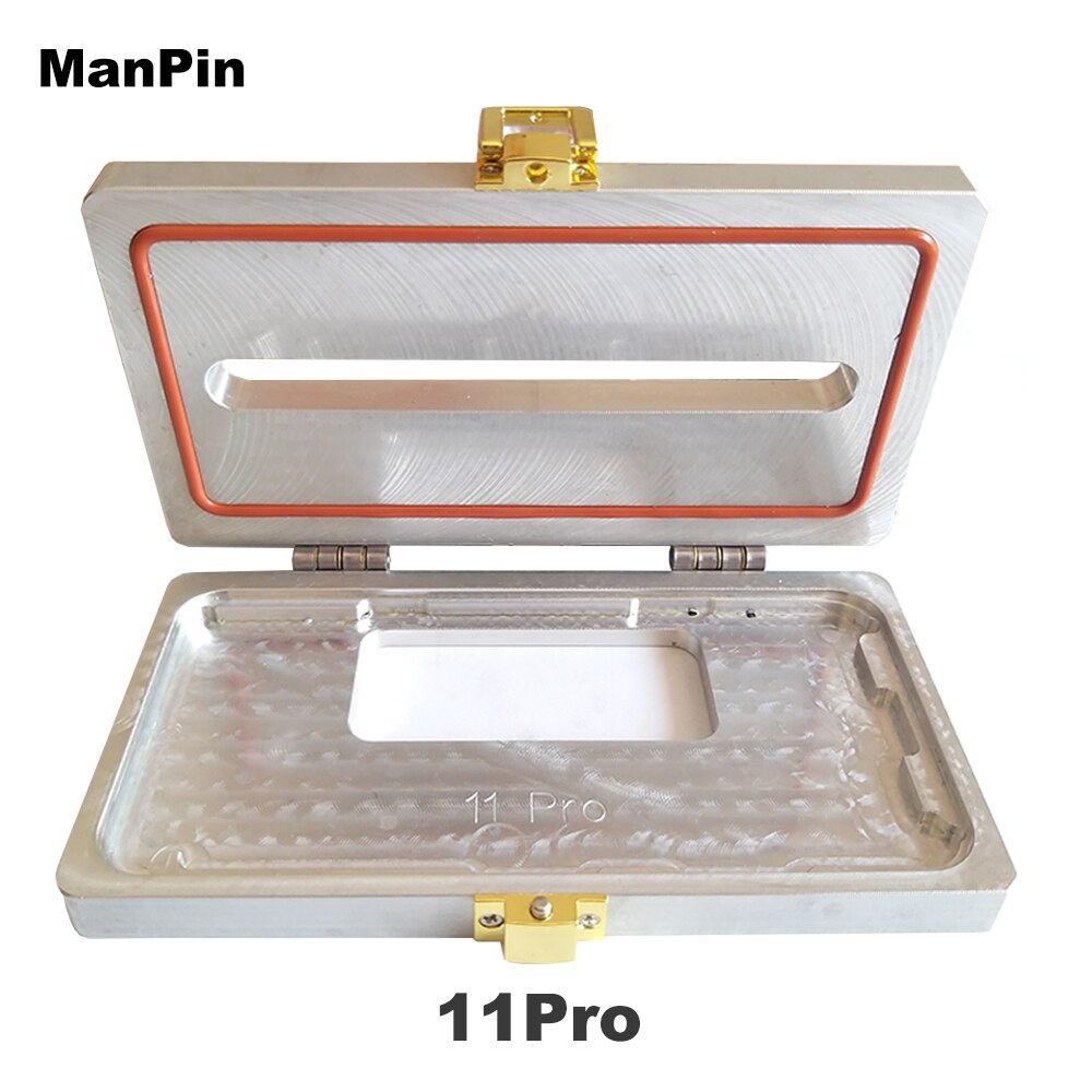 Lcd skjerm form ramme ramme presse laminering mold for iphone 11 pro max 11 pro x xs max front glass fix mobiltelefon reparasjonsverktøy: 11 pro