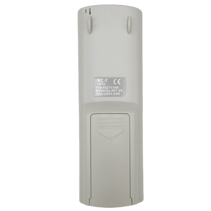 Telecomando AC RC7 RC-7 Per ELECTRA, Airwell, Emailair, Elco Condizionatore. Compatibile con telecomando RC3, RC-4, RC4 (RC), RC4 (RCL), RC5, RC-7 (RC).