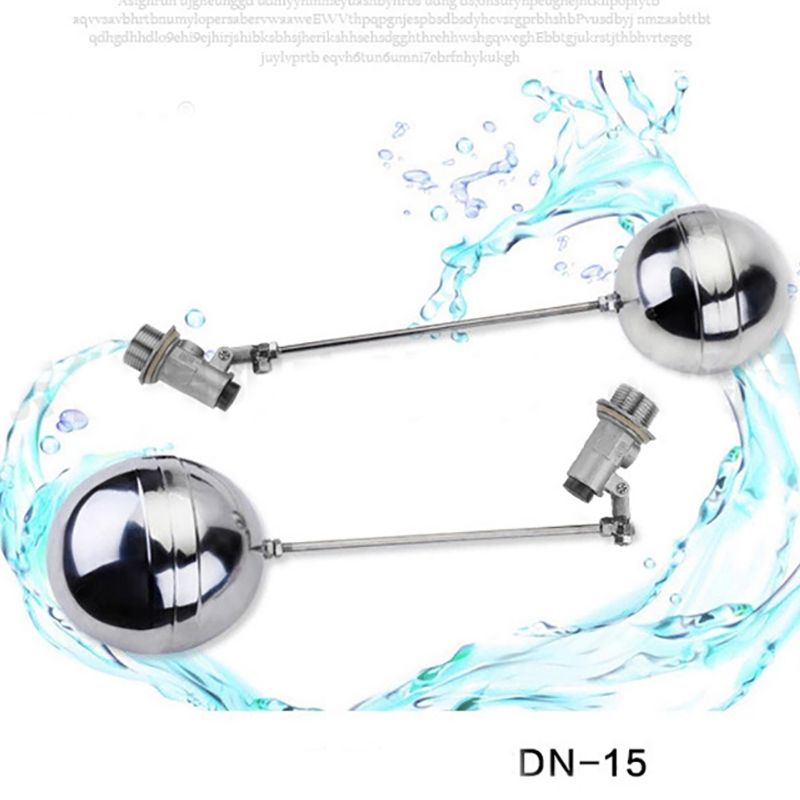 DN15 Stainless Steel Valve Core Water Tank Liquid Level Adjustment Float Ball Valves Dia 17mm,Length 37.5MM поплавковый клапан