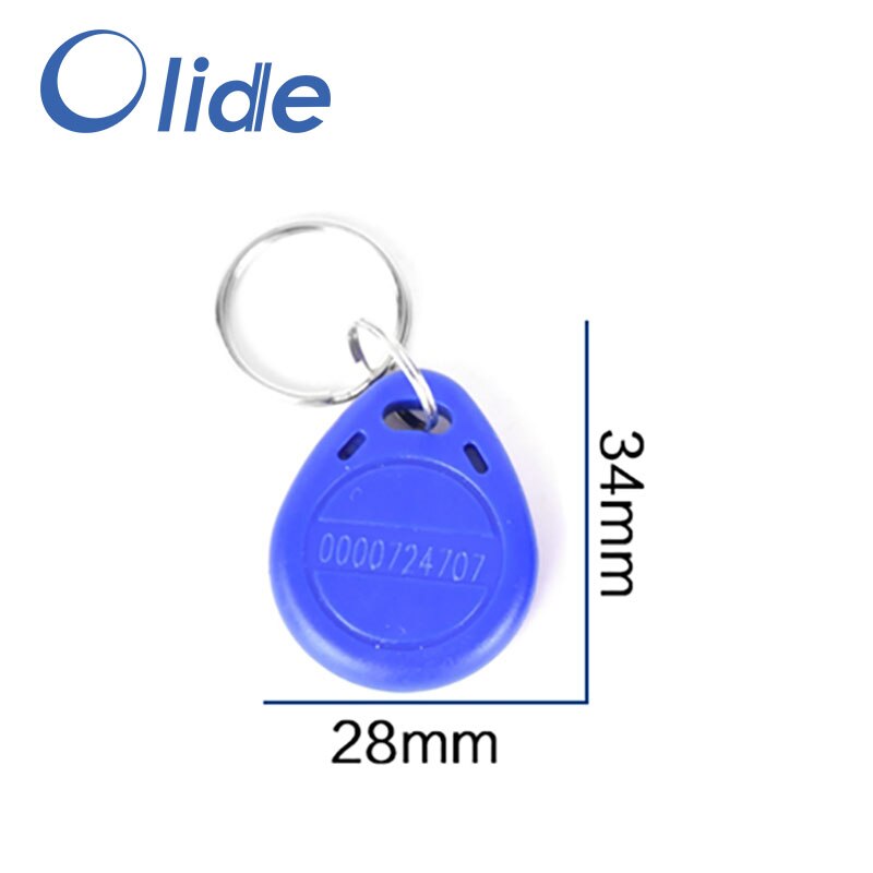 EM4100 Non-Copy ID/IC Key Card Tags, smart RFID Tag Key Card 125 KHZ Proximity Token Toegang Dupliceren