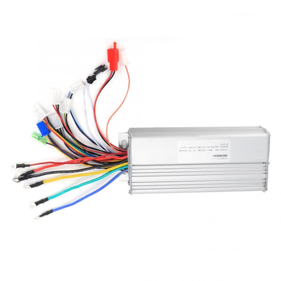 LCD Brushless Controller 48V/64V 1500W DC Dual Mode for Brush Motor 18 Mosfet Brushed Controller Universal Accessories