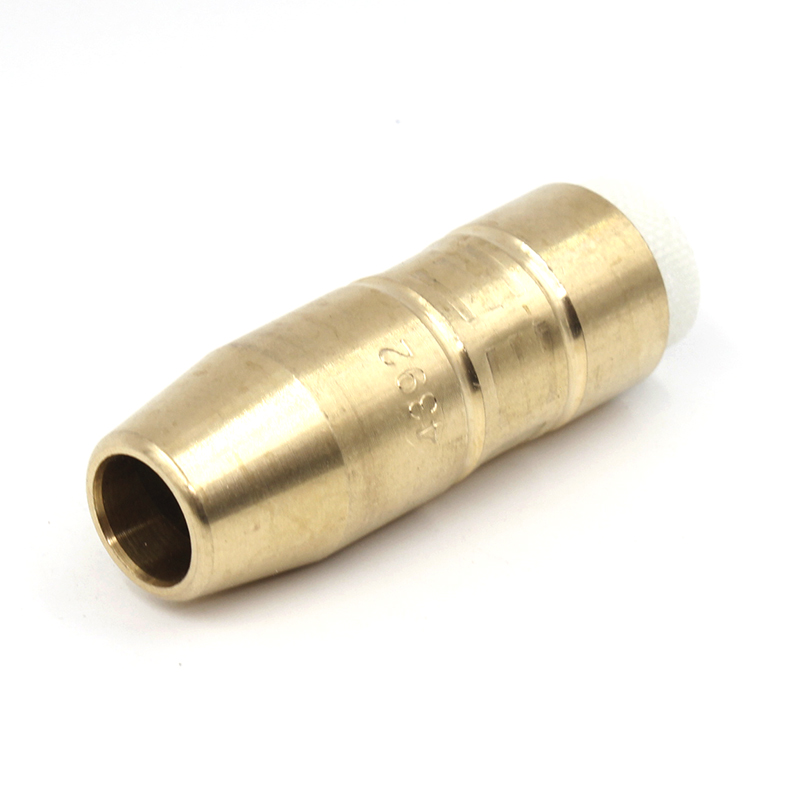 Gaspijp 4392 (1/2 &quot;) Voor Bernard Mig Lassen Gun Torch PK2 (Rood Koper)