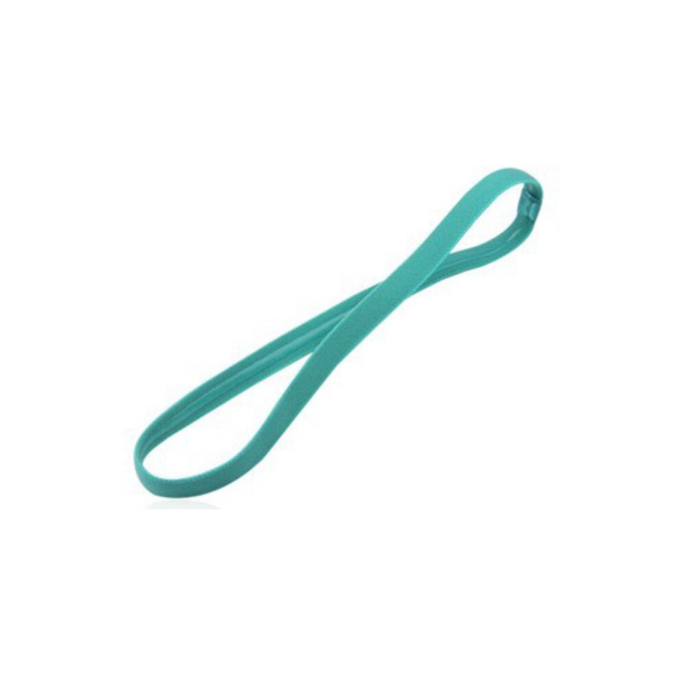 Snoep Kleur Rubber Touw Elastische Draad Koord Touw Rubber Band Elastische Stretch Koord Hoofdband Anti-Slip Yoga Sport Gym tool: green
